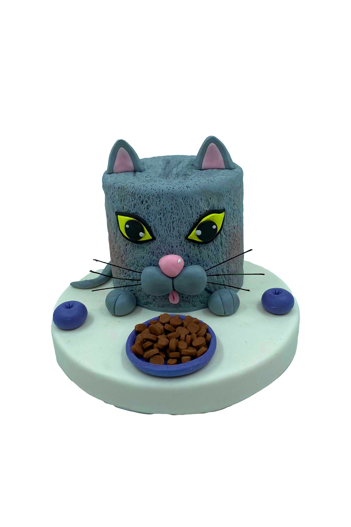 Kedili Figürlü Pasta