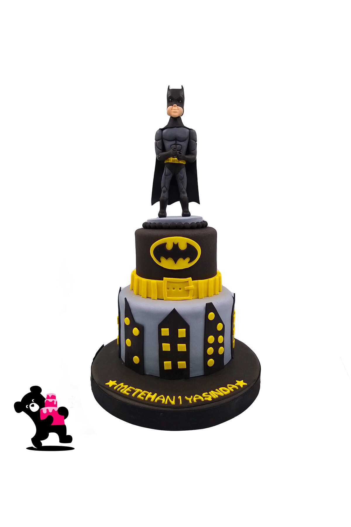 Batman Temalı Pasta