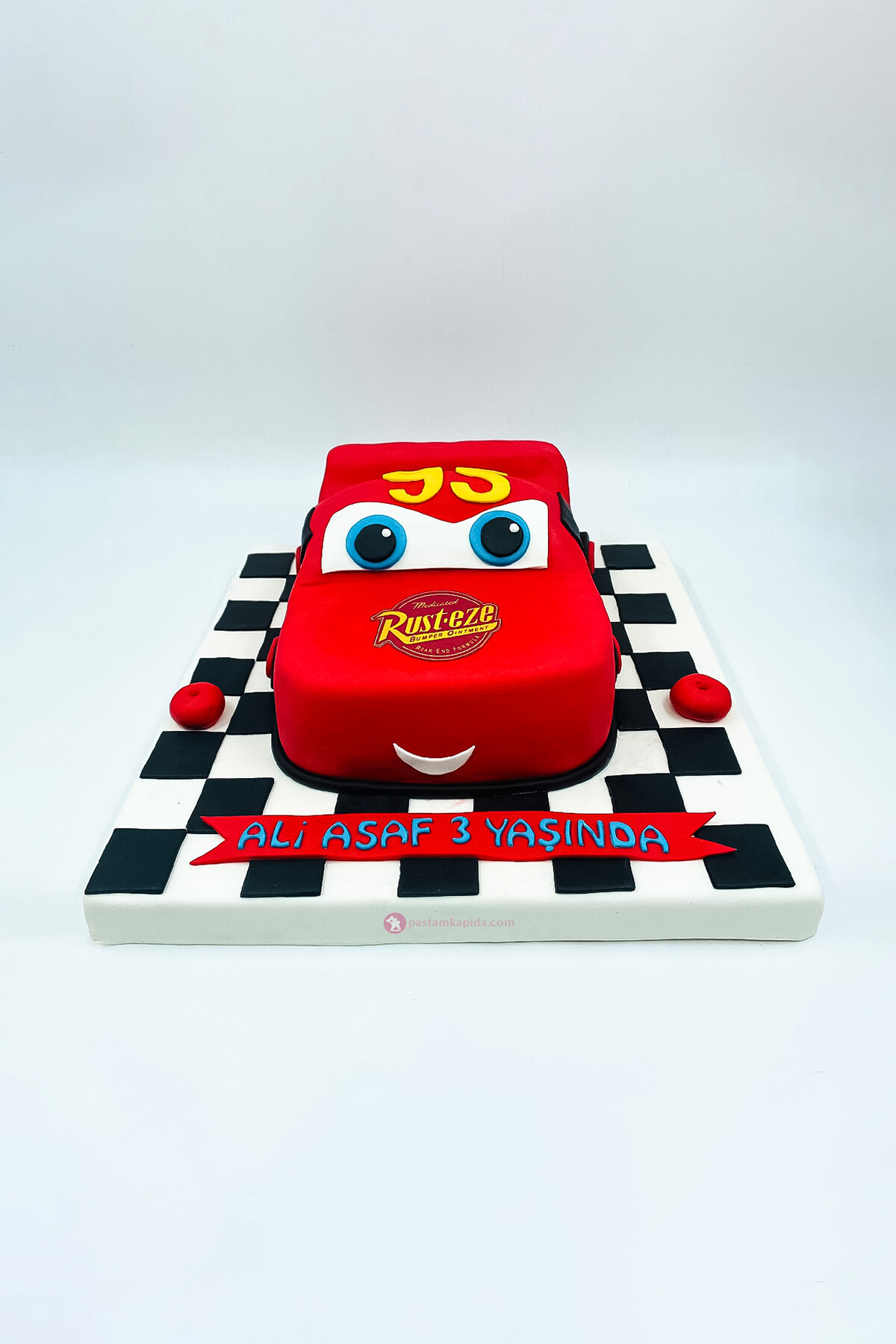 Araba Temalı Pasta