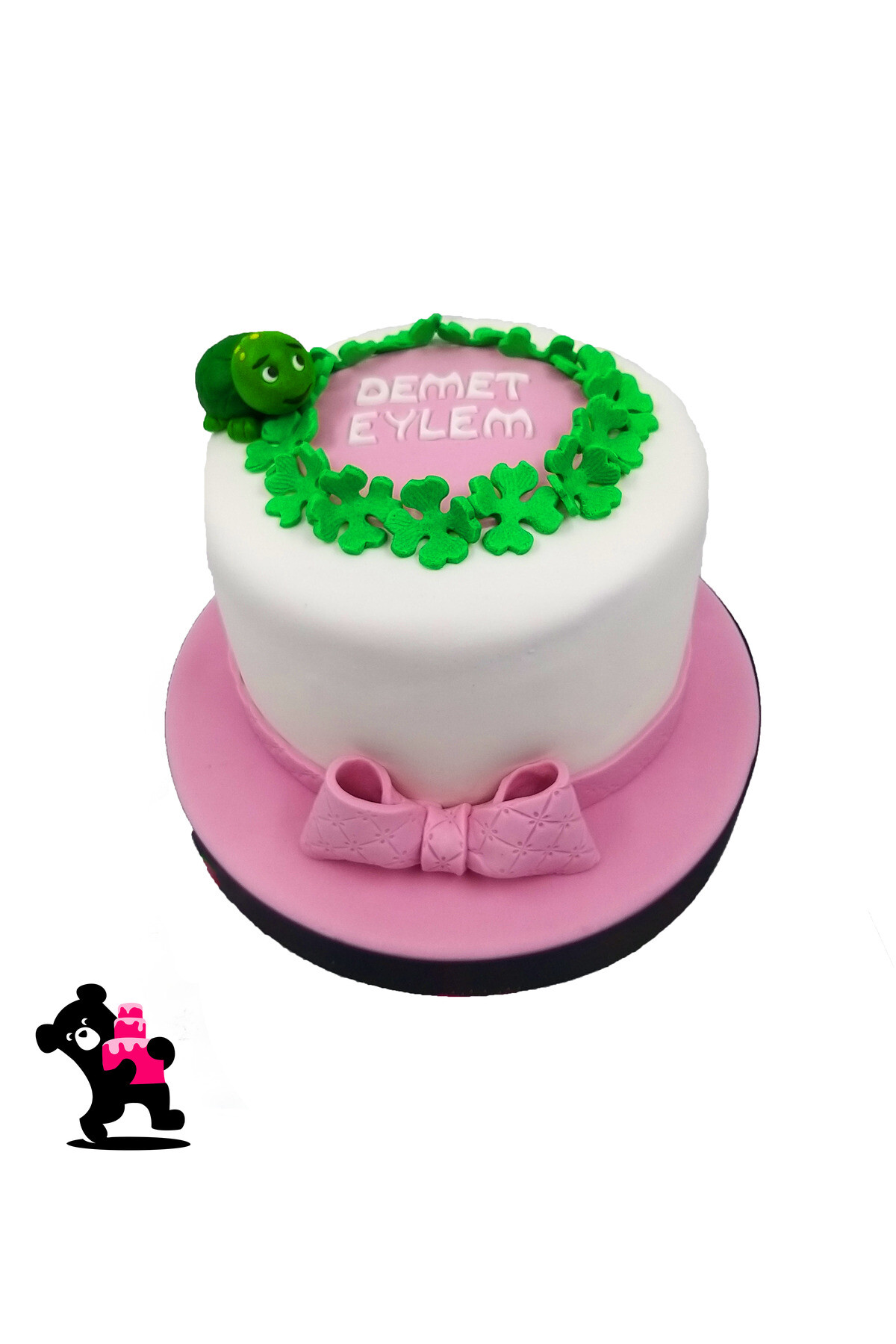 Uğur Böceği Figürlü Pasta