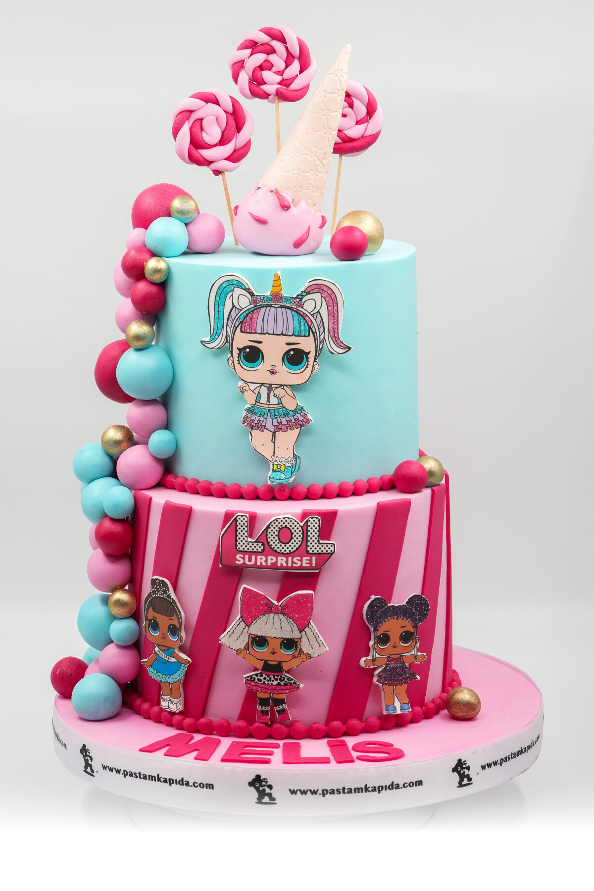 LOL SURPRISE TEMALI BUTİK PASTA