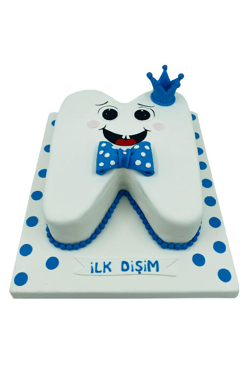 İlk Diş Temalı Pasta