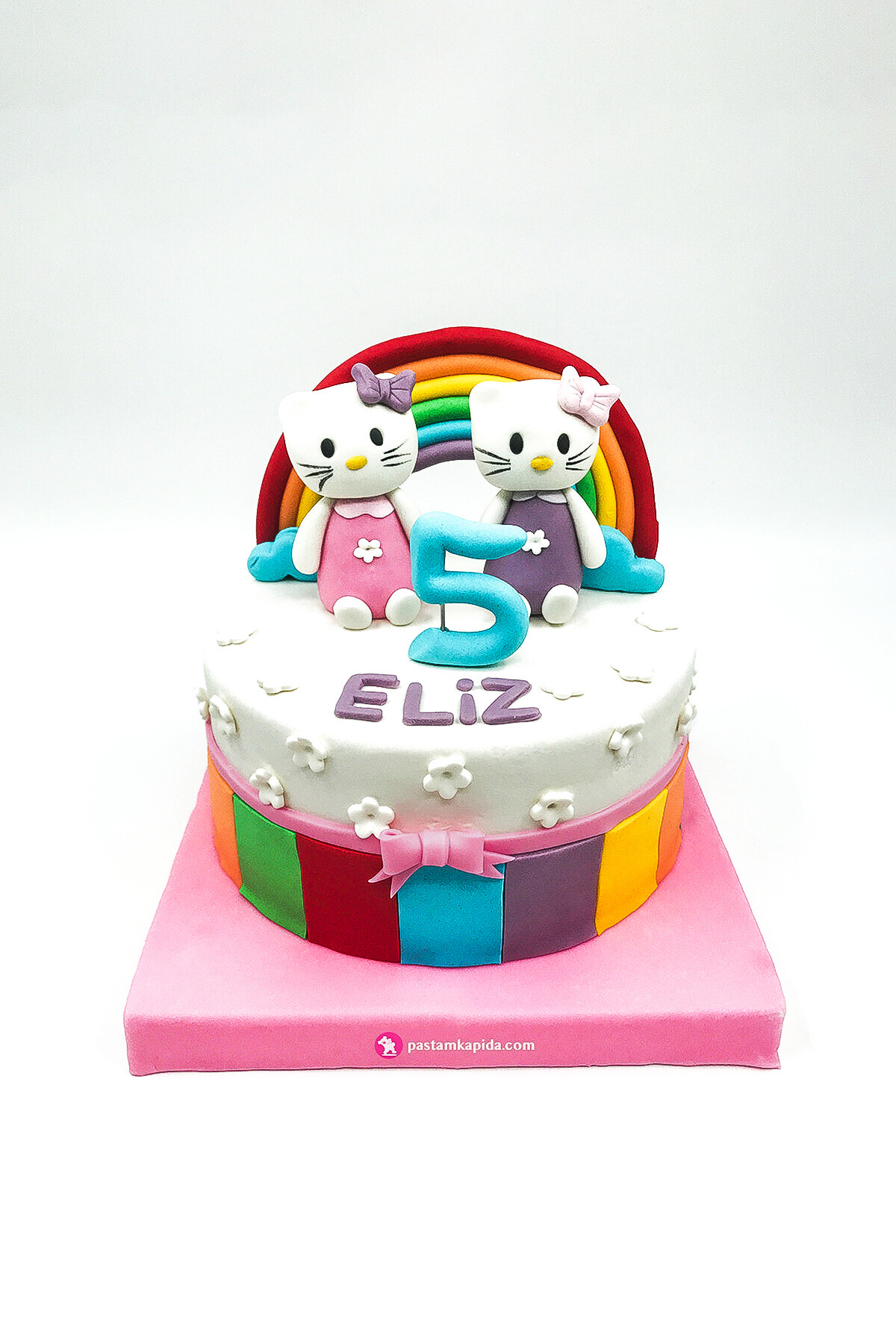 Kedi Temalı Konsept Pasta