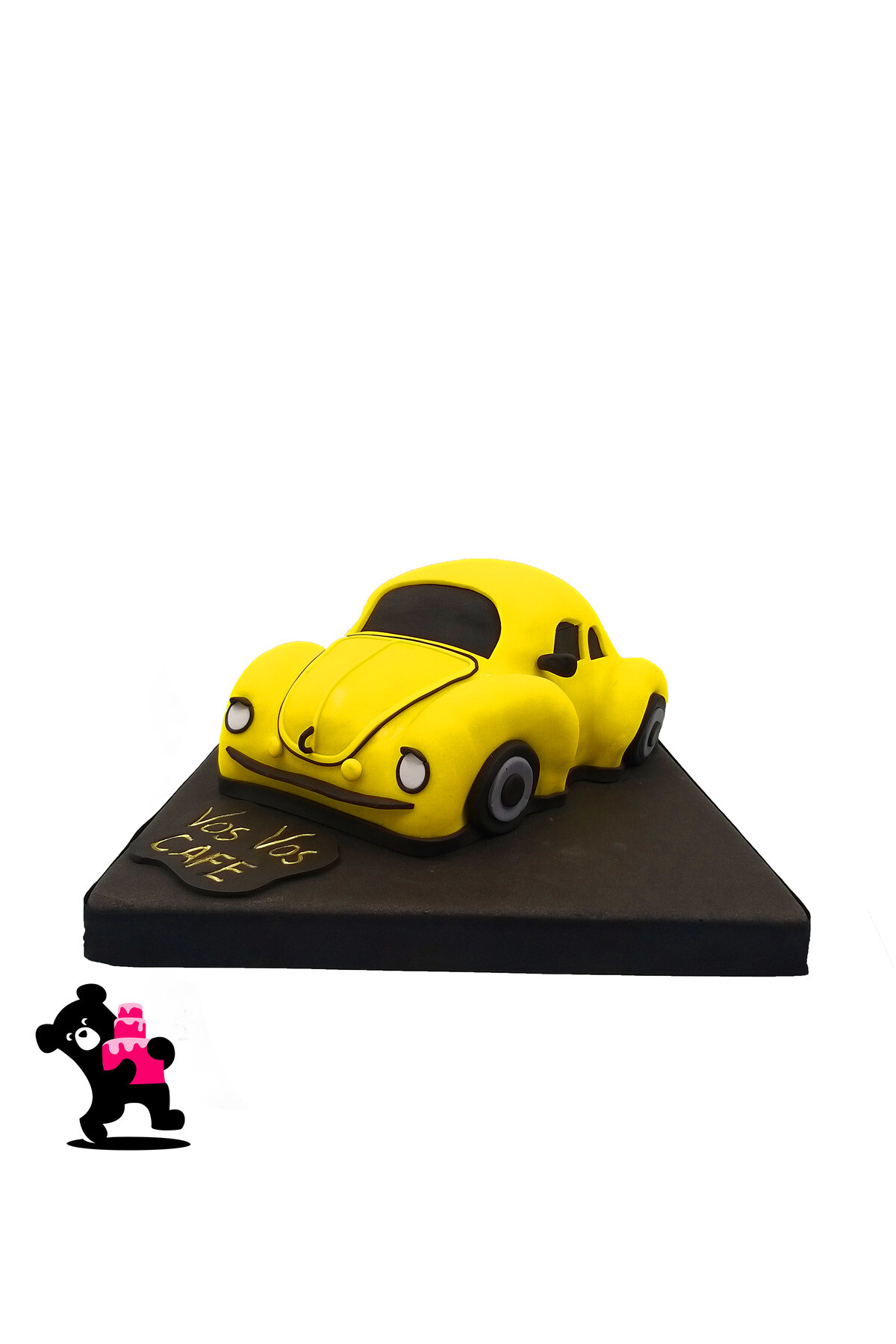 Vos Vos Temalı Arabalı Pasta