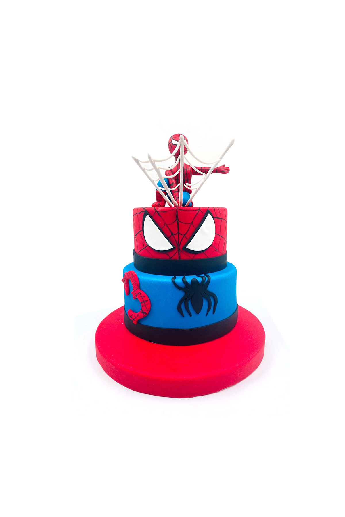 Spider-Man Örümcek Ağı Pasta