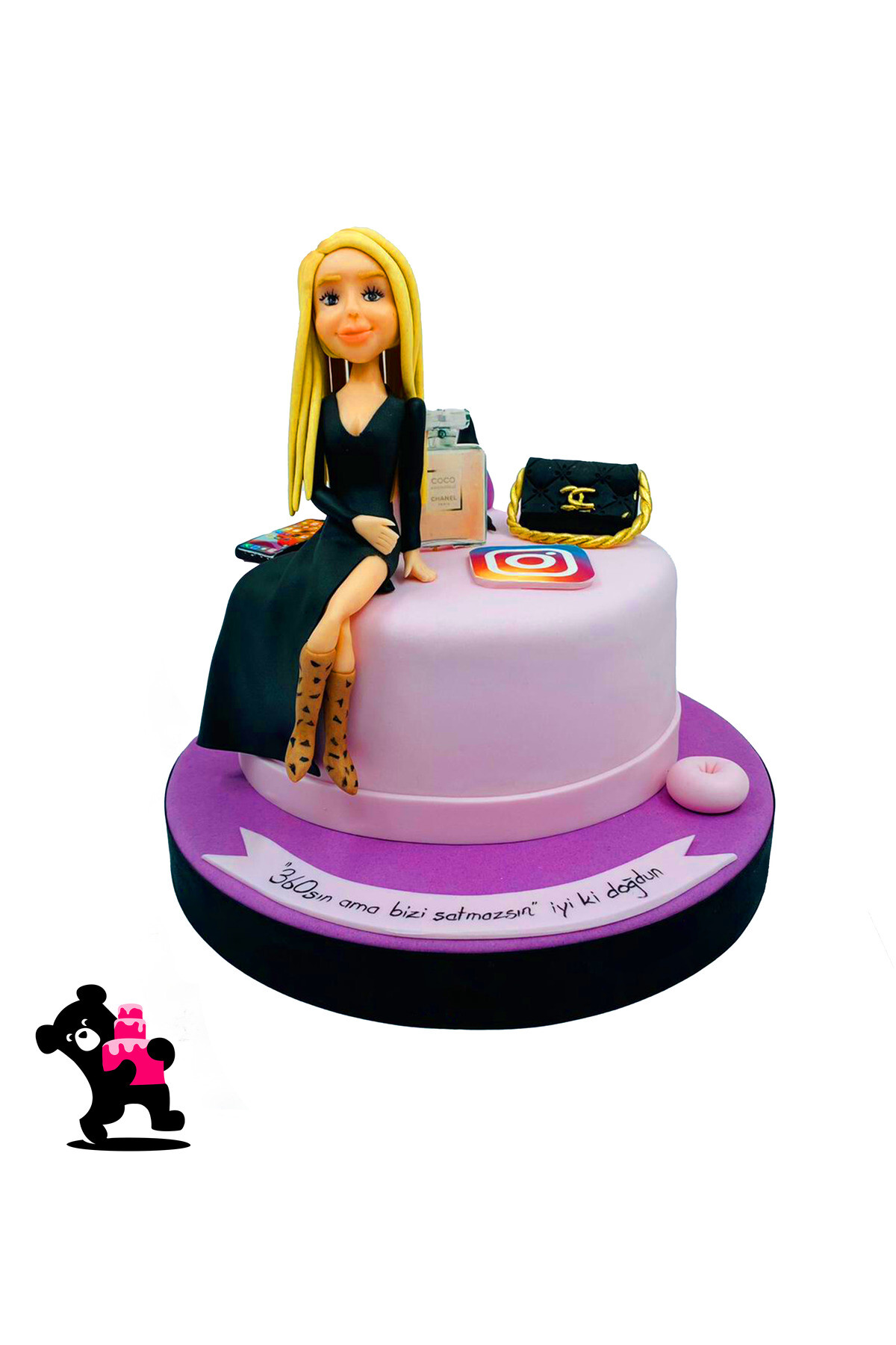 Influencer Temalı Pasta