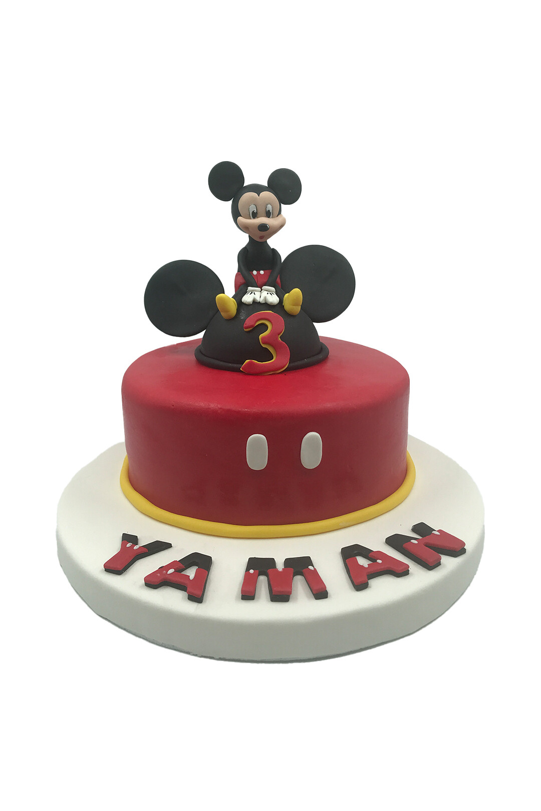 Mickey Mouse Figürlü Pasta