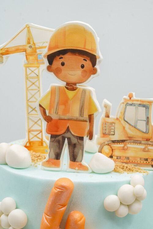 İNŞAAT TEMALI BUTİK PASTA