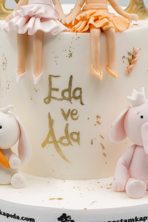 İKİZ BEBEK TEMALI BUTİK PASTA