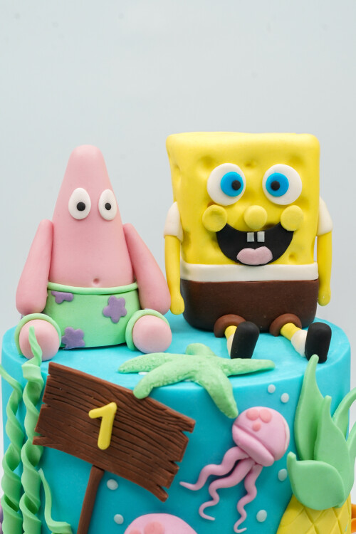 SÜNGER BOB TEMALI BUTİK PASTA