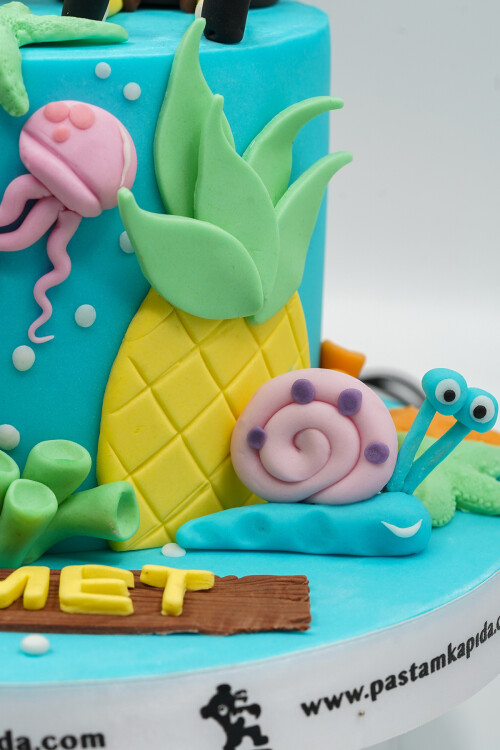 SÜNGER BOB TEMALI BUTİK PASTA