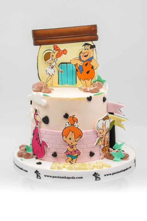 TAŞ DEVRİ TEMALI BUTİK PASTA