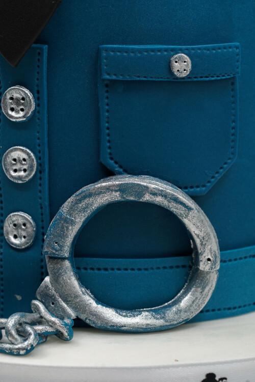 POLİS TEMALI BUTİK PASTA