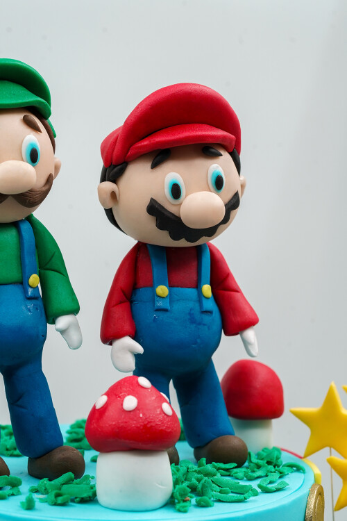 SÜPER MARİO TEMALI BUTİK PASTA