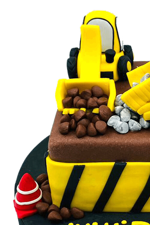 İnşaat Temalı Pasta - 2