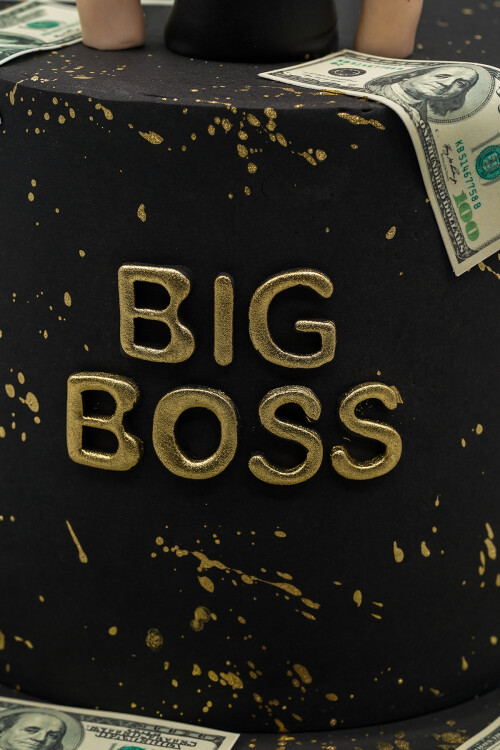 BİG BOSS TEMALI BUTİK PASTA