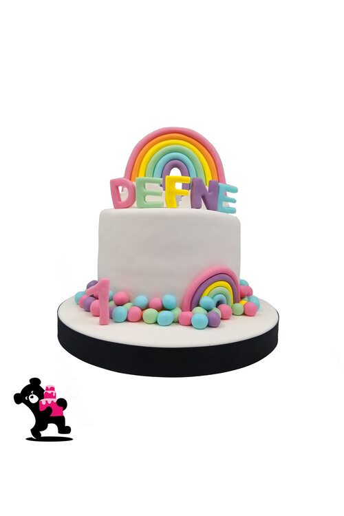 Kız Çocuk Temalı Pasta