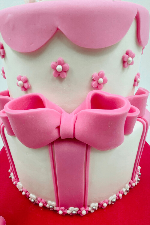 Kurdelalı Maket Pasta