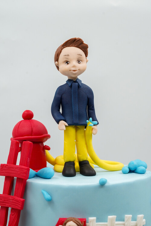 İTFAİYE TEMALI BUTİK PASTA