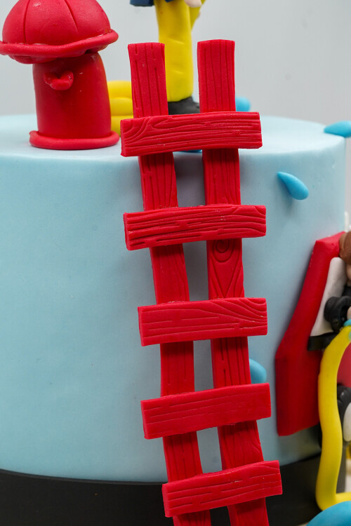 İTFAİYE TEMALI BUTİK PASTA