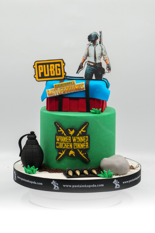 PUBG TEMALI BUTİK PASTA