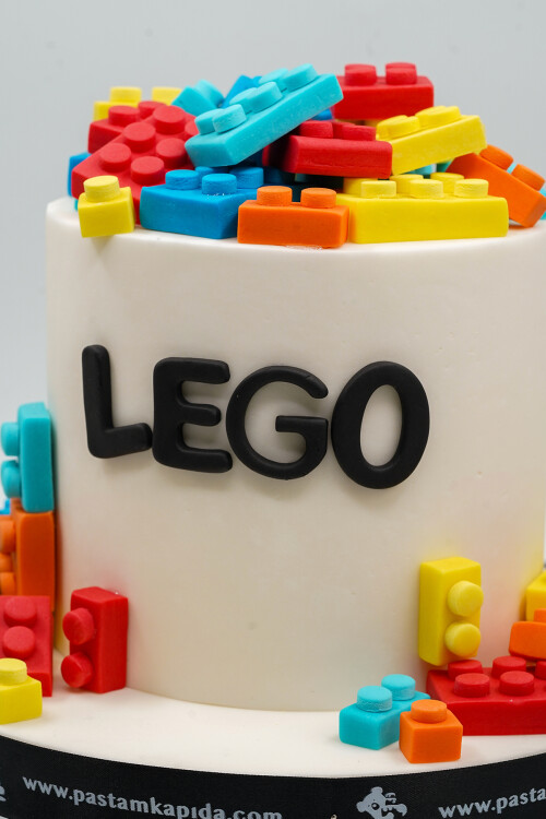 LEGO 2 TEMALI BUTİK PASTA