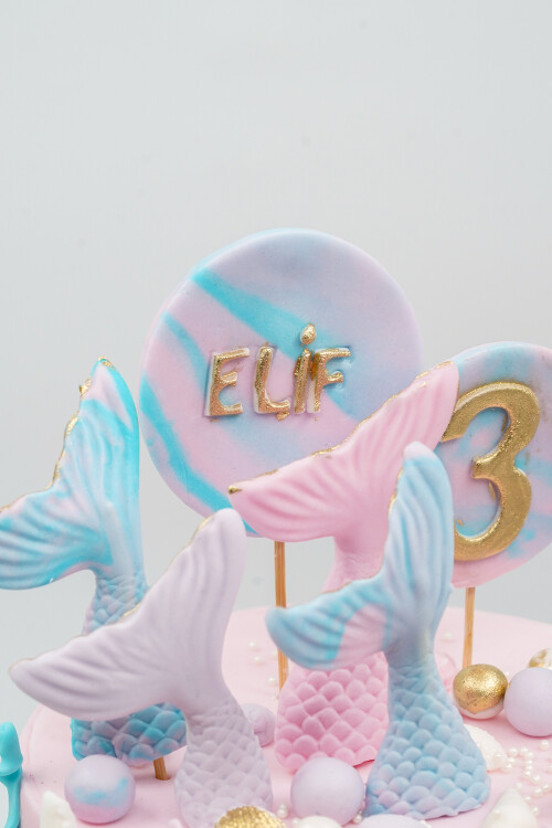 DENİZ KIZI TEMALI BUTİK PASTA