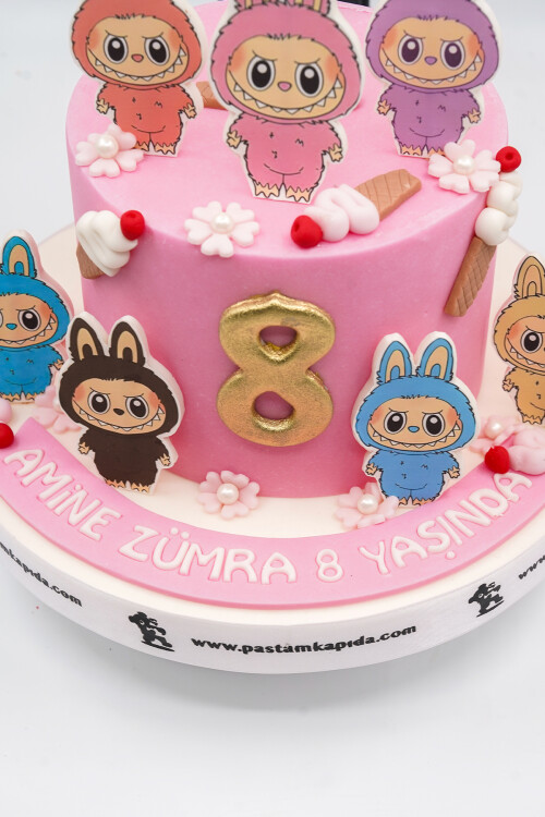 LABUBU 1 TEMALI BUTİK PASTA