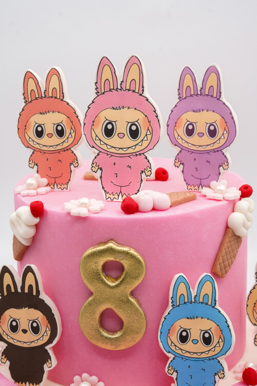 LABUBU 1 TEMALI BUTİK PASTA