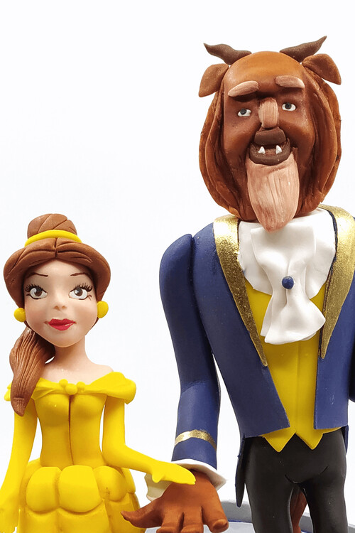 Güzel ve Çirkin Temalı Pasta