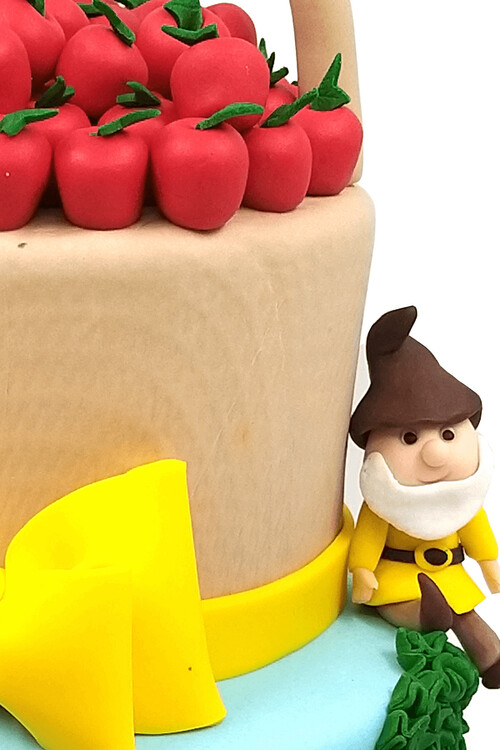 Pamuk Prenses Temalı Pasta-2