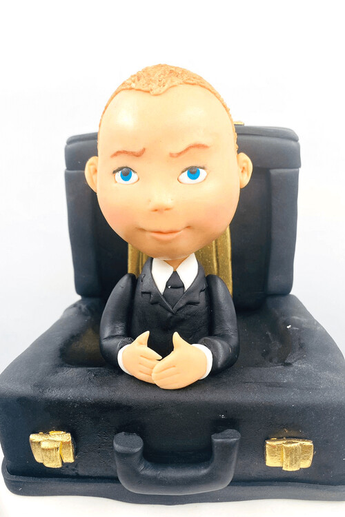 Patron Bebek İki Katlı Pasta