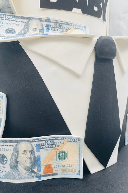 Patron Bebek İki Katlı Pasta