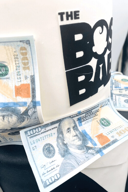 Patron Bebek İki Katlı Pasta