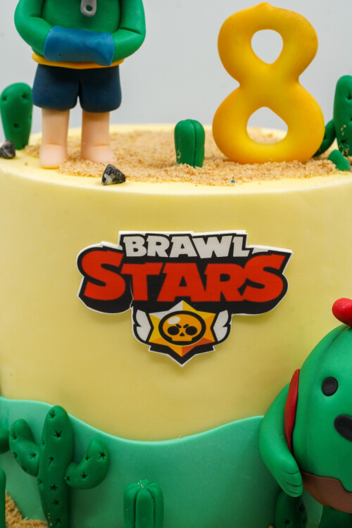 BRAWL STARS TEMALI BUTİK PASTA