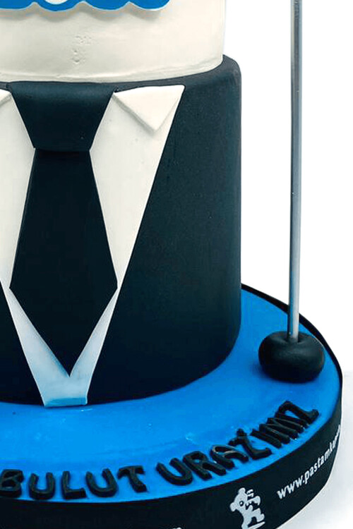 Patron Bebek Temalı Pasta - 3