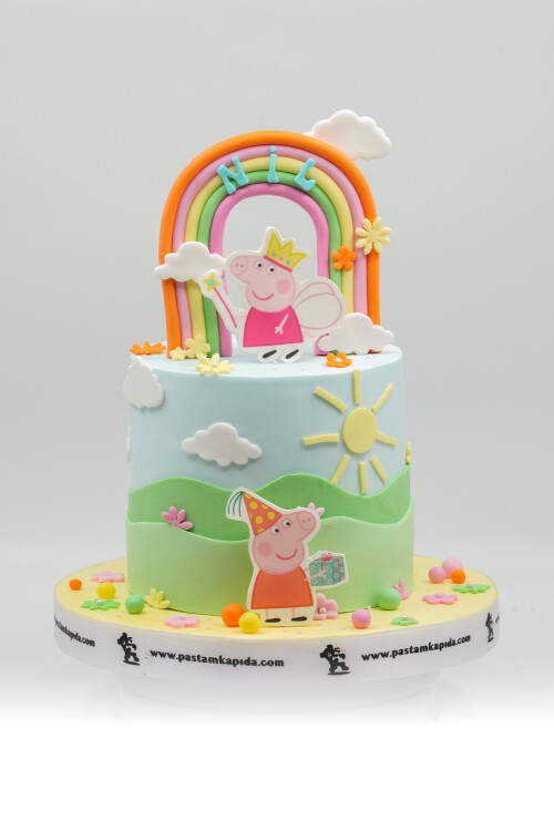 PEPPA PIG TEMALI BUTİK PASTA
