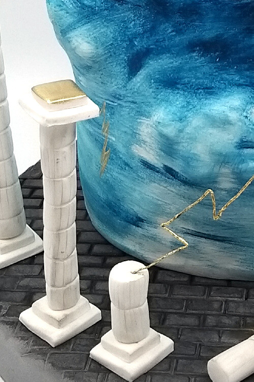 Poseidon Temalı Pasta