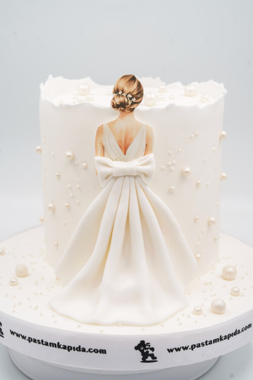 GELİN TEMALI BUTİK PASTA