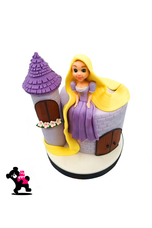 Prenses Temalı Pasta