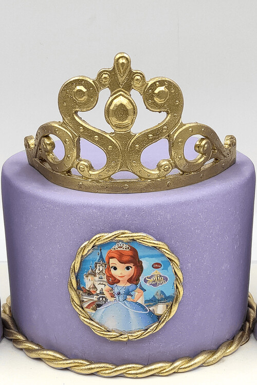 Prenses Sofia Temalı Pasta