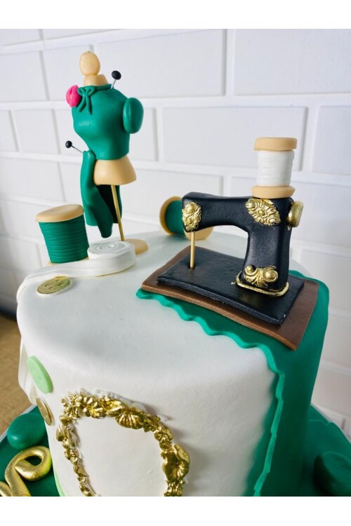 Terzi & Dikiş Temalı Pasta