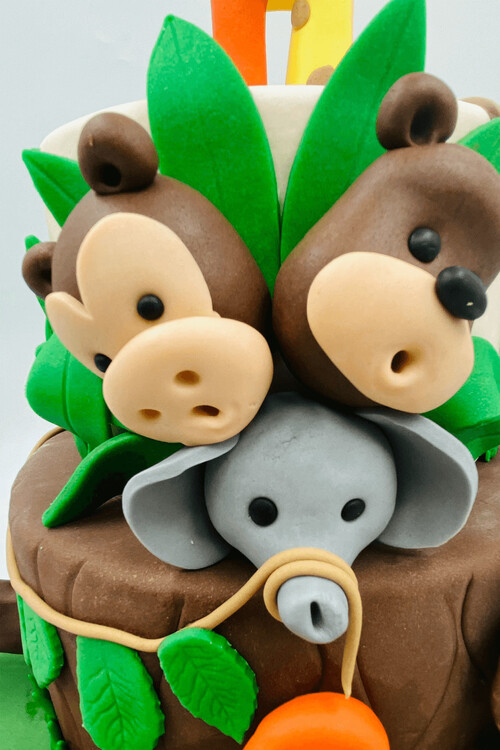 Safari Temalı Pasta-2