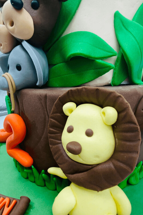 Safari Temalı Pasta-2