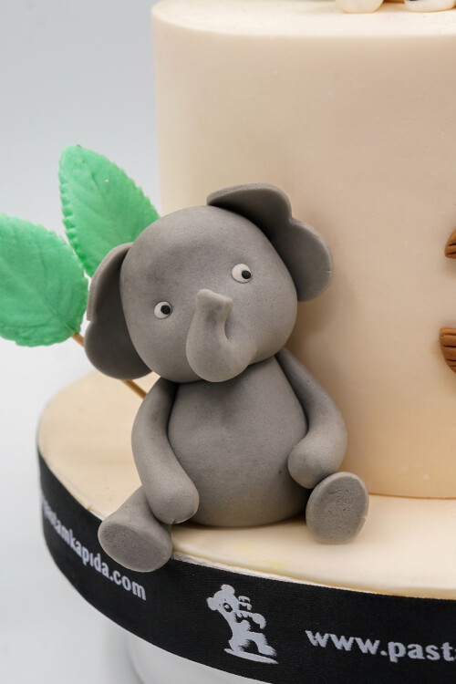 SAFARİ TEMALI BUTİK PASTA