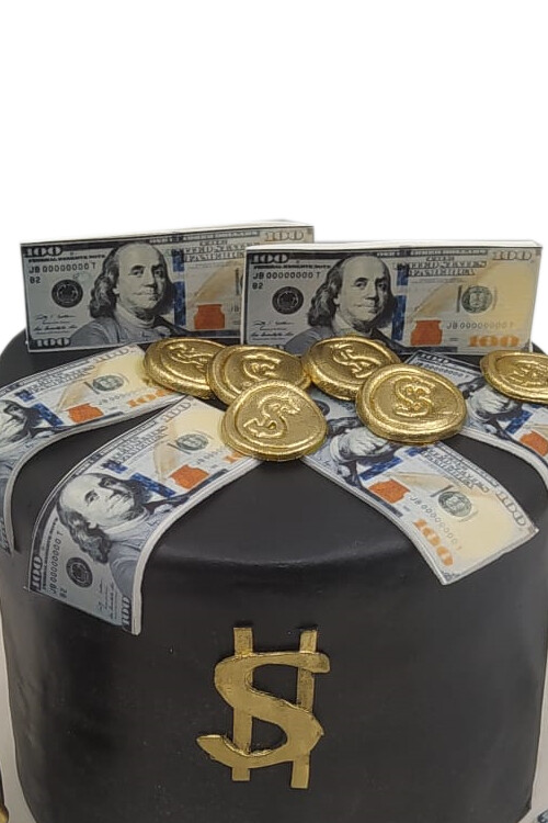 Zenginlik Temalı Pasta