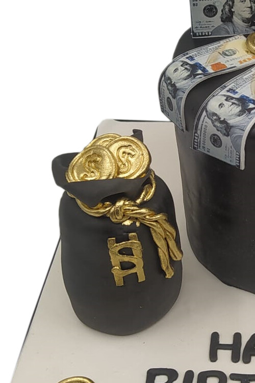 Zenginlik Temalı Pasta