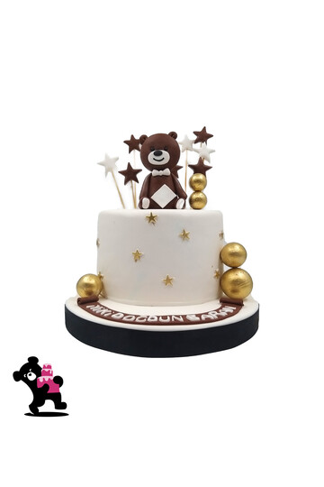 Ayı Figürlü Pasta