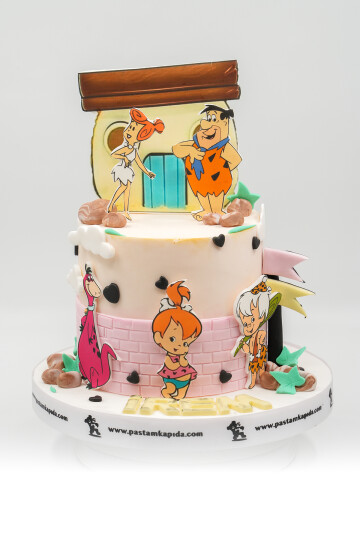 TAŞ DEVRİ TEMALI BUTİK PASTA