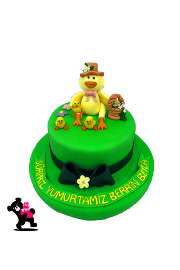 Civciv Figürlü Pasta